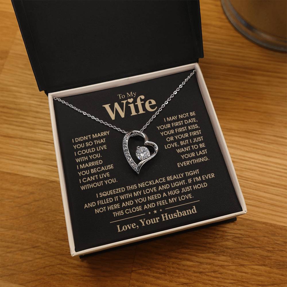 TO MY WIFE - Forever Love Necklace