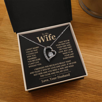 TO MY WIFE - Forever Love Necklace