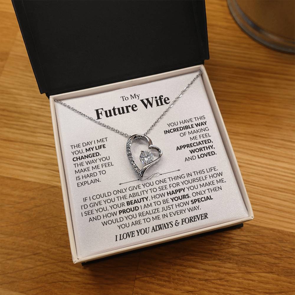 THE DAY I MET YOU - Forever Love Necklace