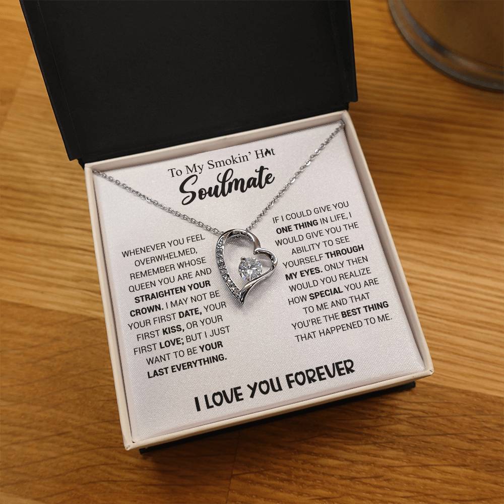 Smokin' Hot Soulmate - Heart Necklace