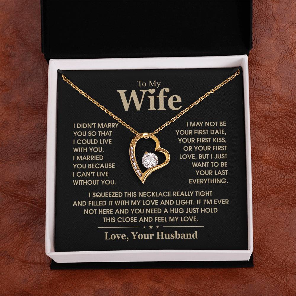 TO MY WIFE - Forever Love Necklace