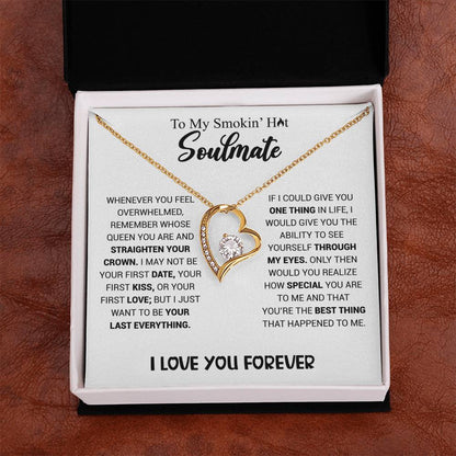 Smokin' Hot Soulmate - Heart Necklace