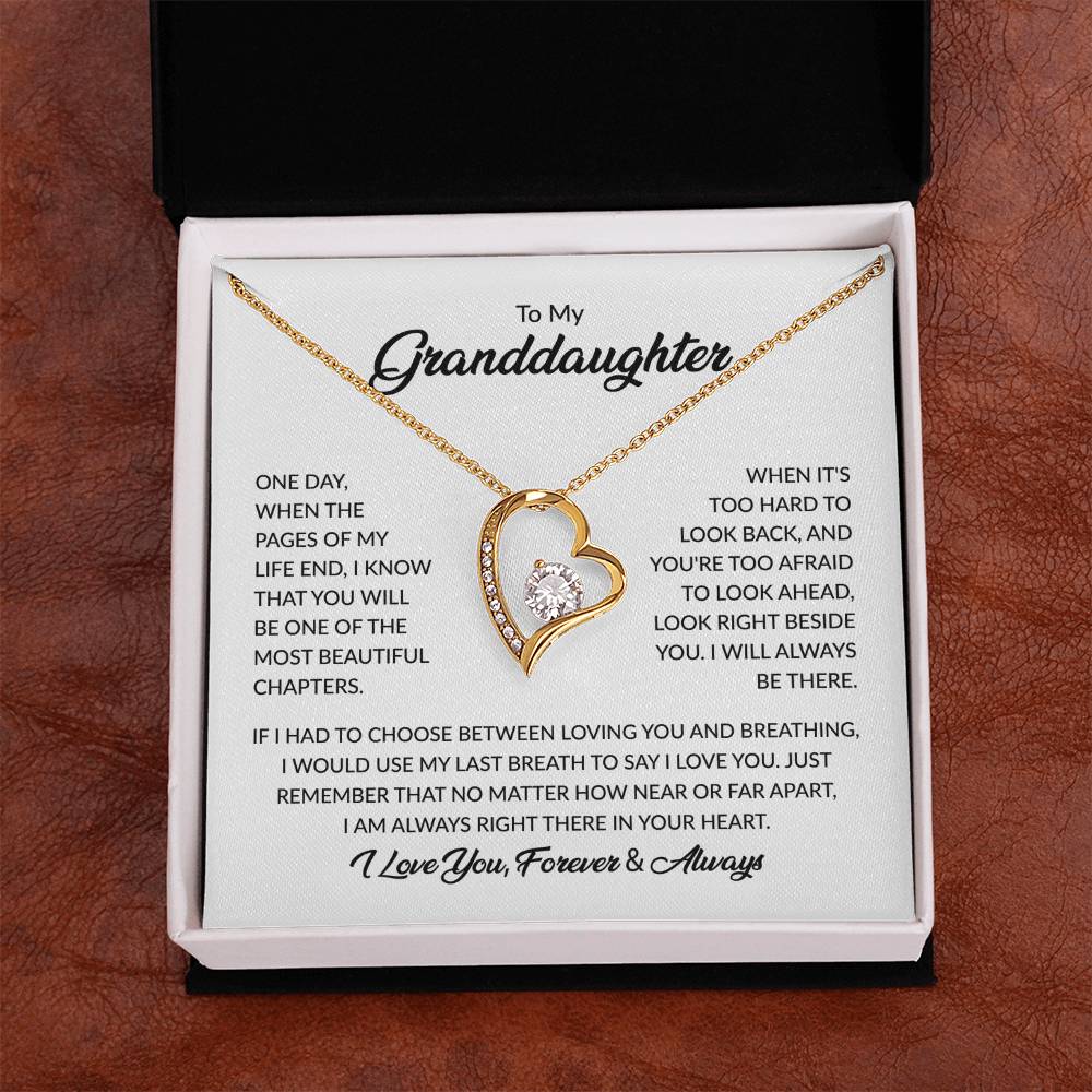 MOST BEAUTIFUL CHAPTER - FOREVER LOVE NECKLACE