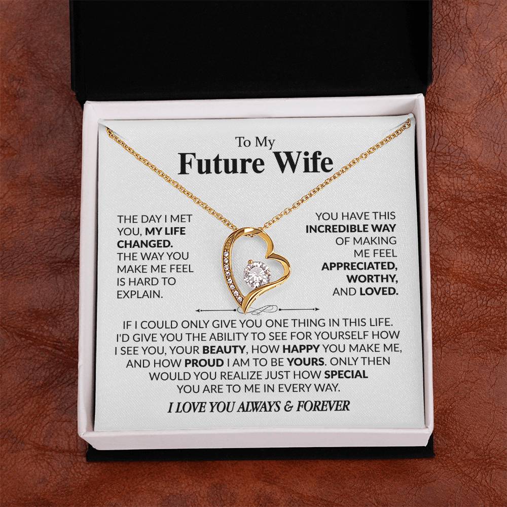 THE DAY I MET YOU - Forever Love Necklace
