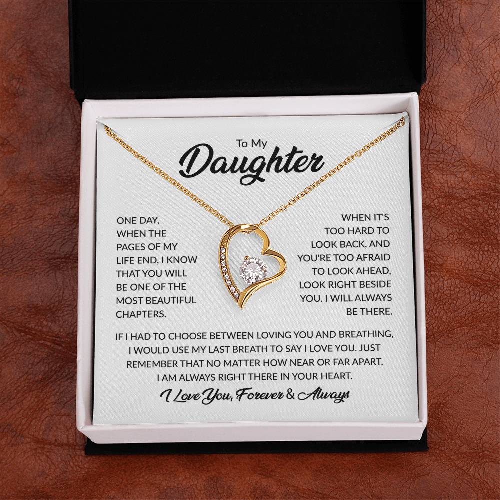 MOST BEAUTIFUL CHAPTER- FOREVER LOVE NECKLACE