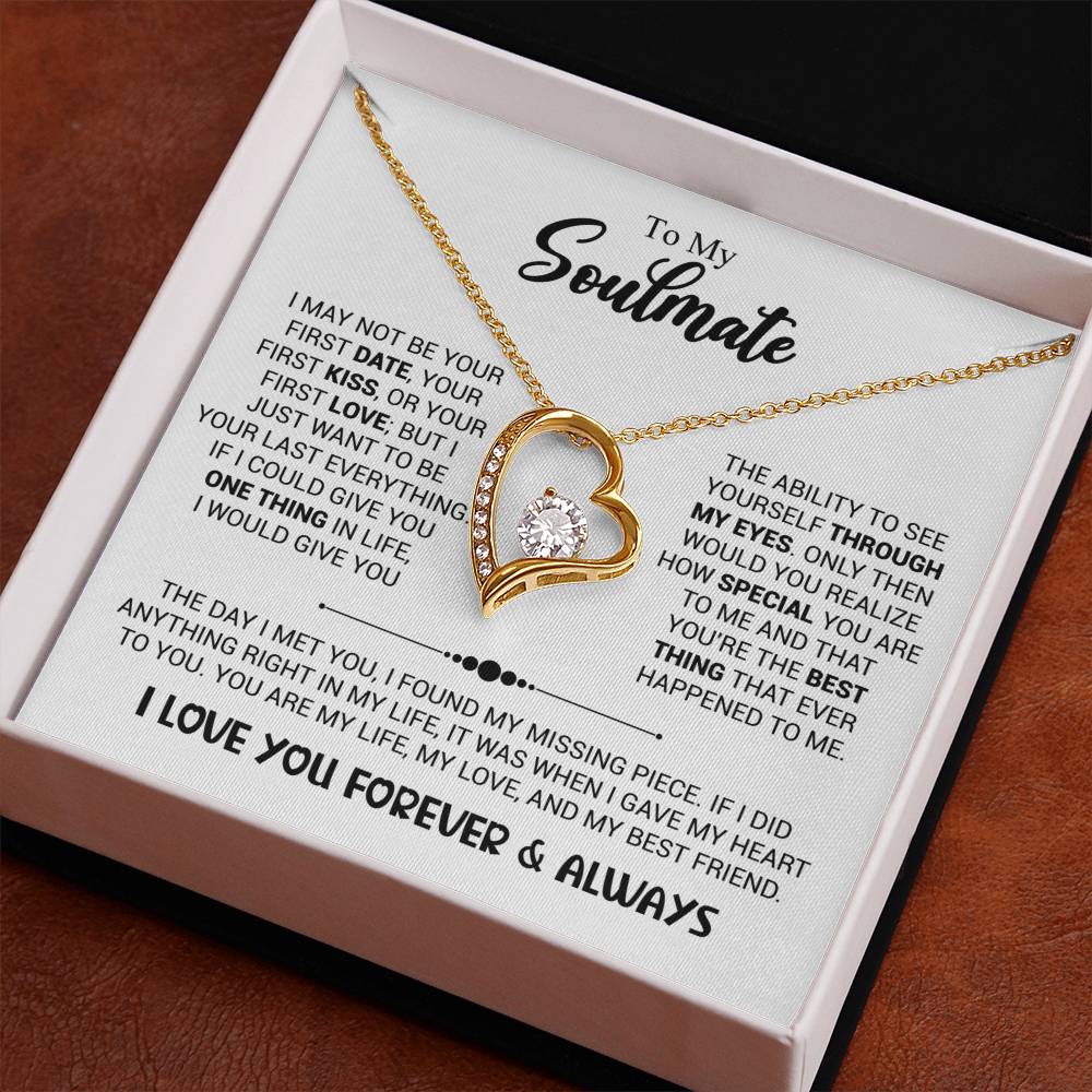 FOREVER & ALWAYS - Heart Necklace