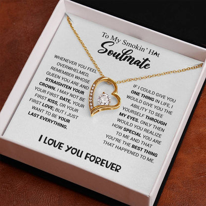 Smokin' Hot Soulmate - Heart Necklace