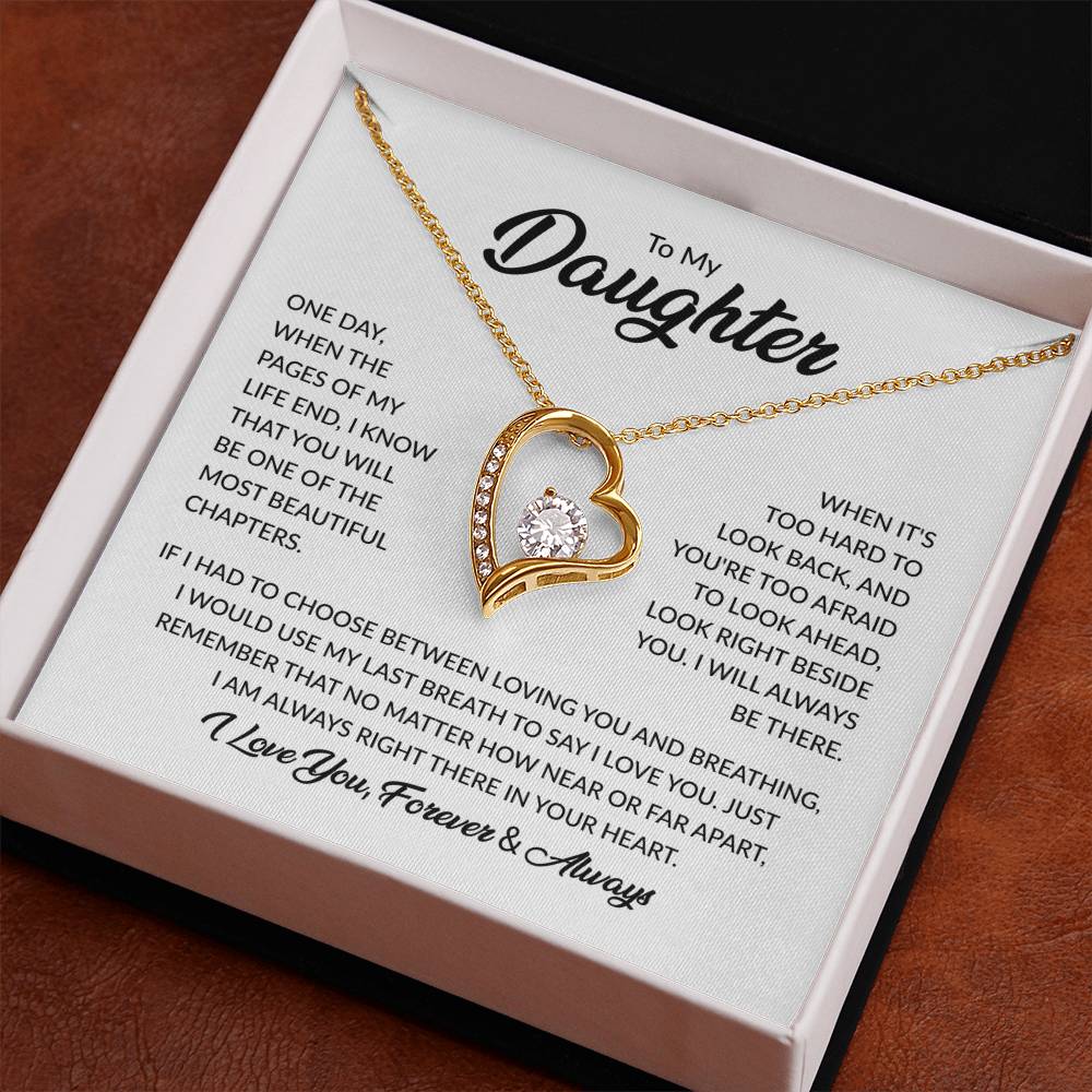 MOST BEAUTIFUL CHAPTER- FOREVER LOVE NECKLACE