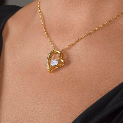 TO MY BEAUTIFUL GRANDDAUGHTER - FOREVER LOVE NECKLACE
