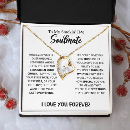 Smokin' Hot Soulmate - Heart Necklace