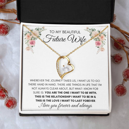 To My Beautiful Future Wife - Forever Love Necklace