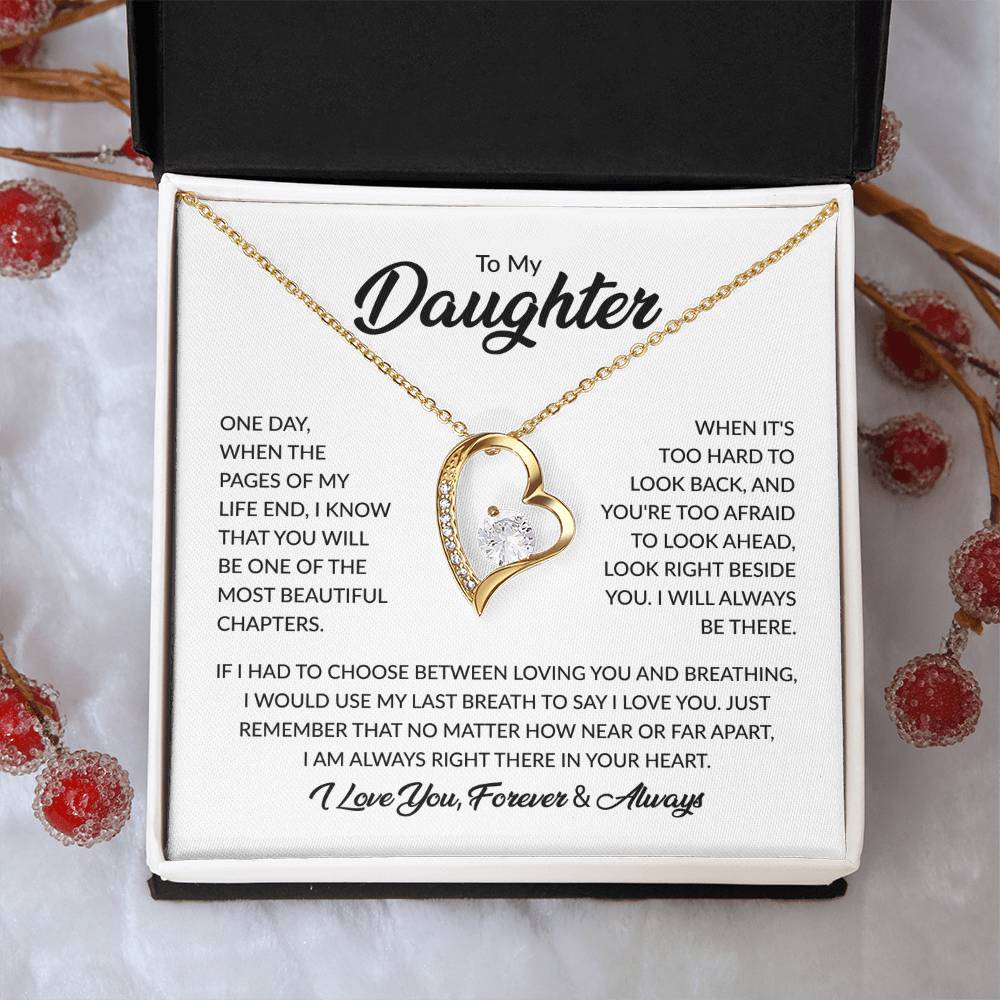 MOST BEAUTIFUL CHAPTER- FOREVER LOVE NECKLACE
