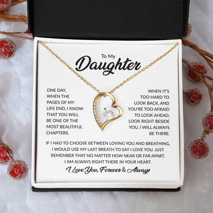 MOST BEAUTIFUL CHAPTER- FOREVER LOVE NECKLACE