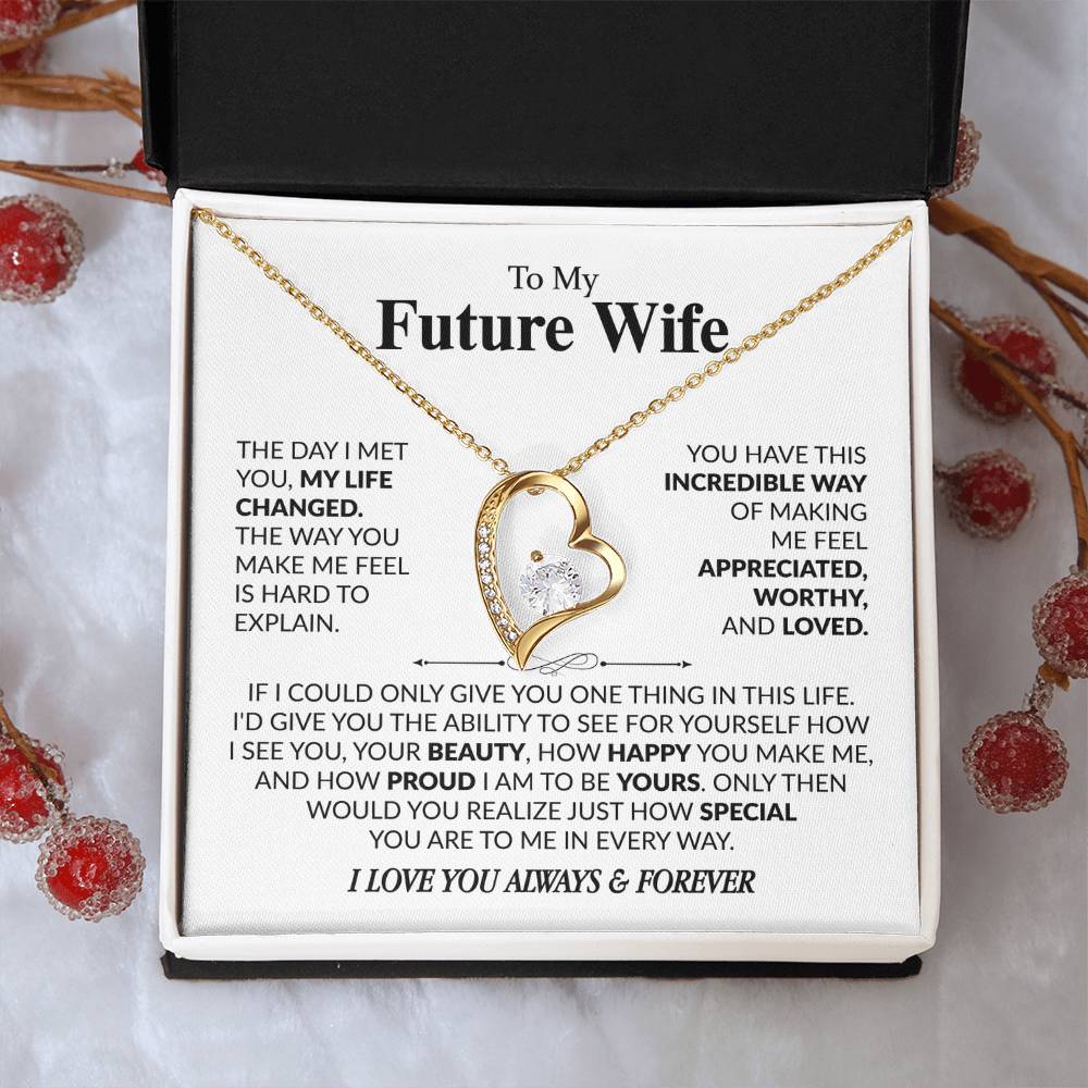 THE DAY I MET YOU - Forever Love Necklace