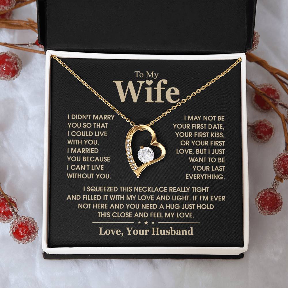TO MY WIFE - Forever Love Necklace