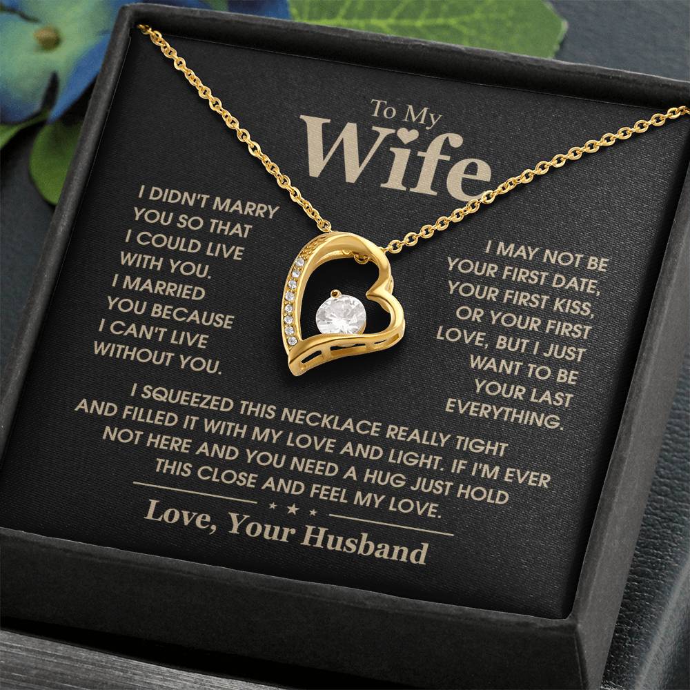 TO MY WIFE - Forever Love Necklace