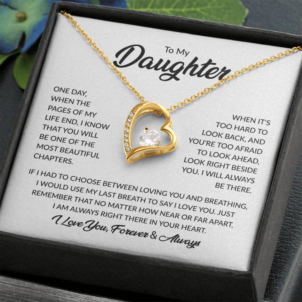 MOST BEAUTIFUL CHAPTER- FOREVER LOVE NECKLACE